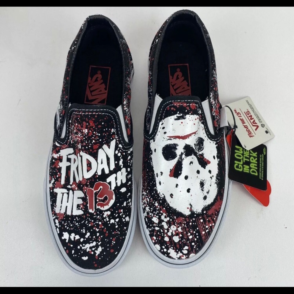 Vans Classic Slip On Friday The 13th Jason Voorhees